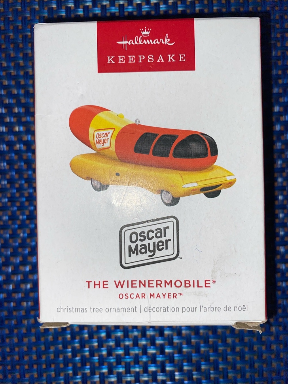 NWT 2024 Hallmark Keepsake Ornament Oscar Mayer Wienermobile. Plays jingle!